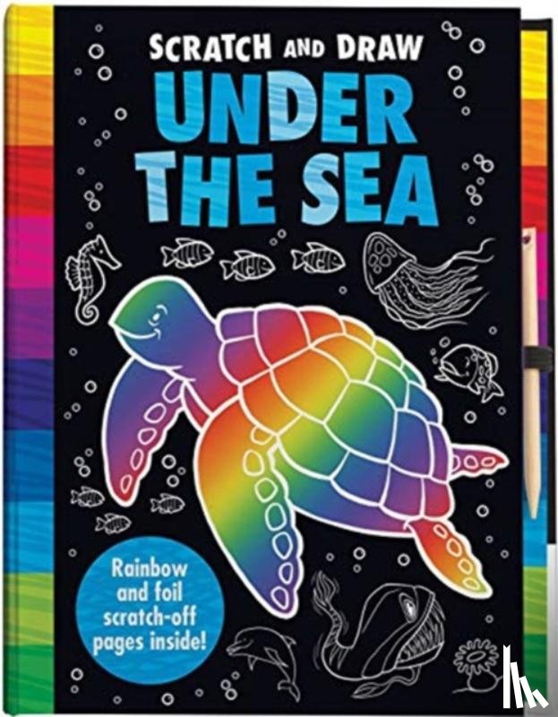 Linn, Susie - Scratch & Draw Ocean Animals - Scratch Art Activity Book