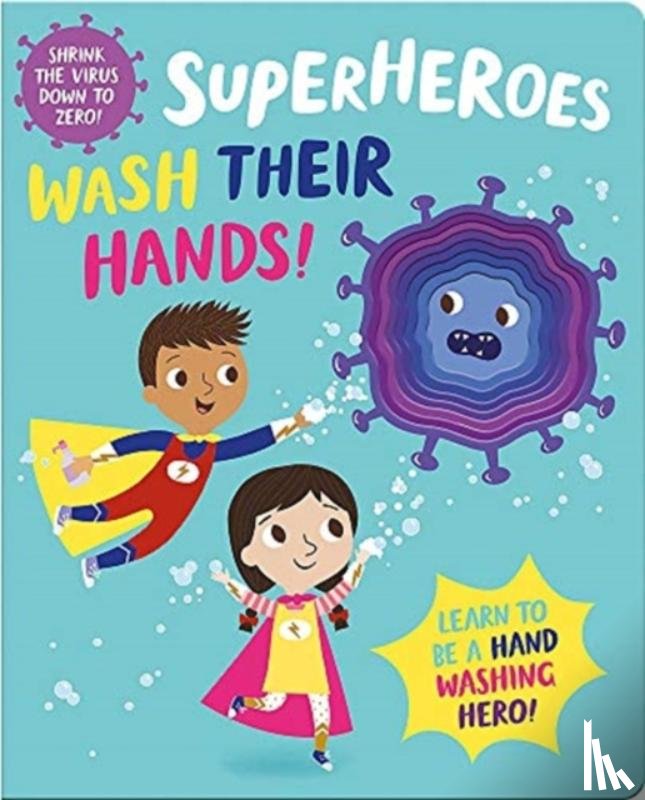Button, Katie - Superheroes Wash Their Hands!