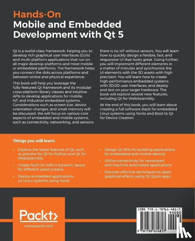Potter, Lorn - Hands-On Mobile and Embedded Development with Qt 5