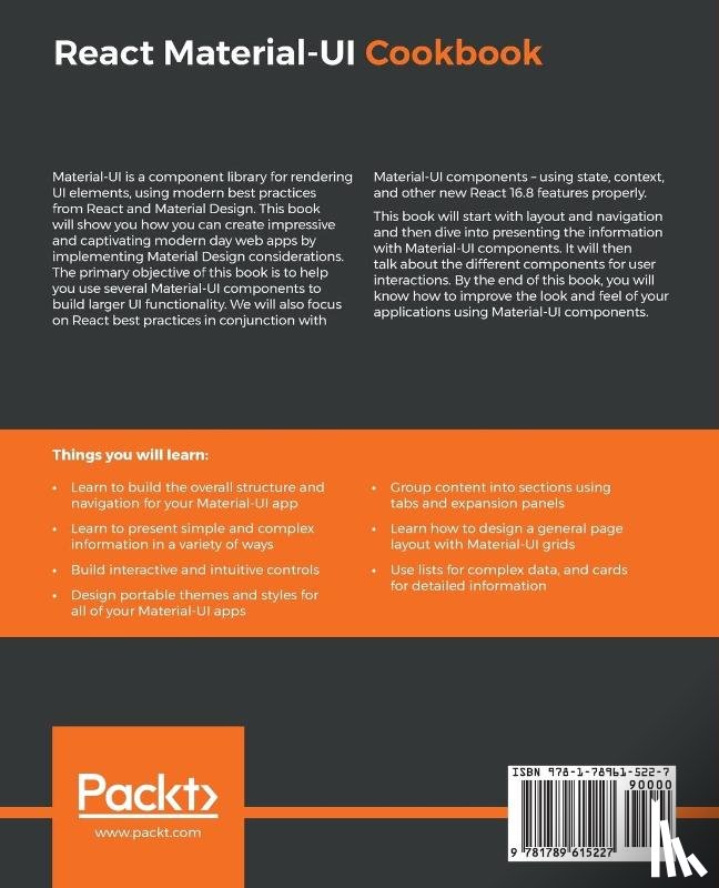 Boduch, Adam - React Material-UI Cookbook