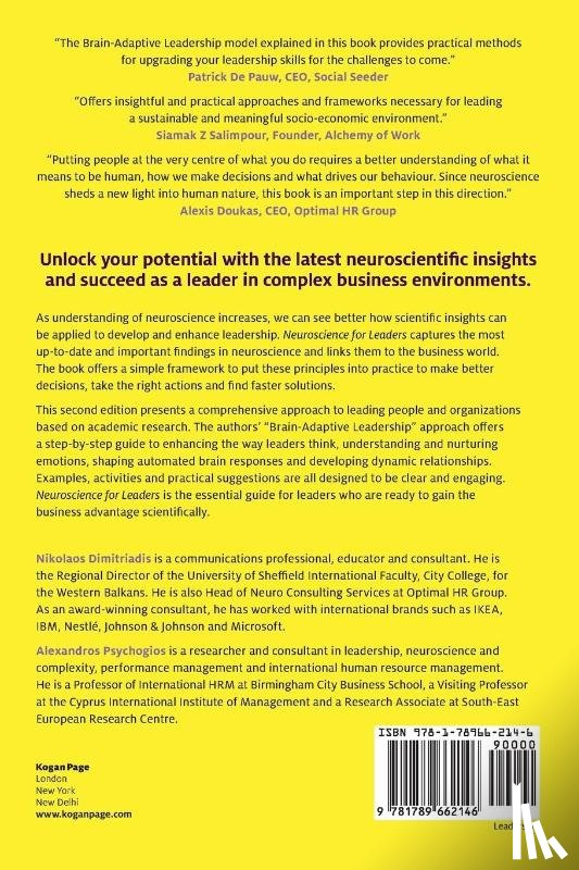 Dimitriadis, Dr Nikolaos, Psychogios, Dr Alexandros - Neuroscience for Leaders