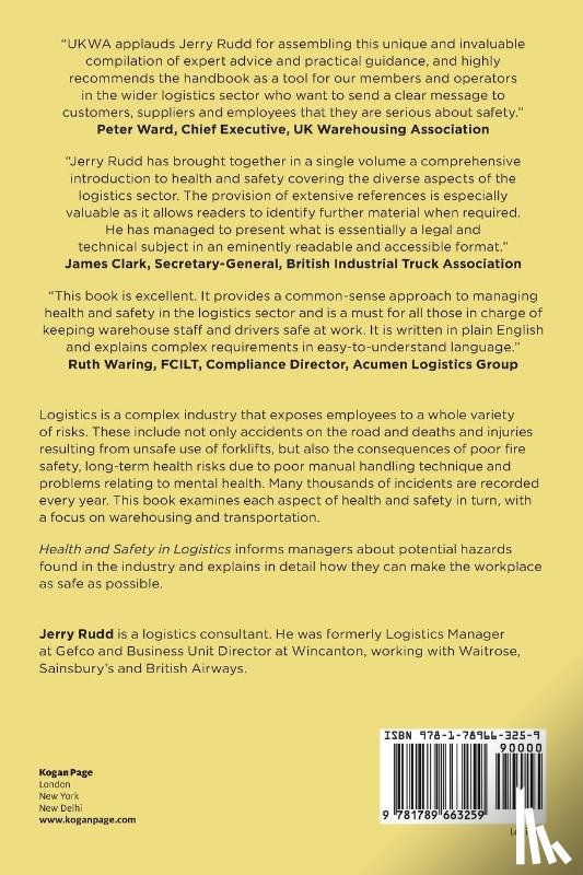 Rudd, Jerry - Health and Safety in Logistics