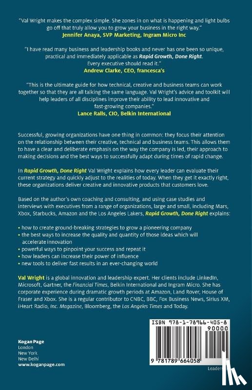 Wright, Val - Rapid Growth, Done Right