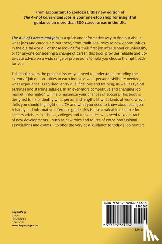  - The A-Z of Careers and Jobs