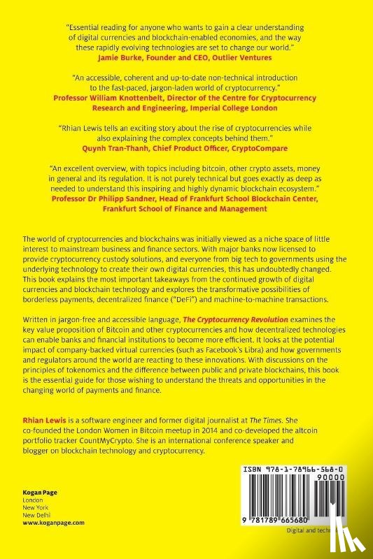 Lewis, Rhian - The Cryptocurrency Revolution