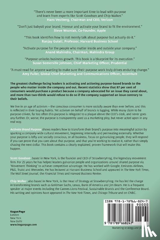 Goodson, Scott, Walker, Chip - Activate Brand Purpose