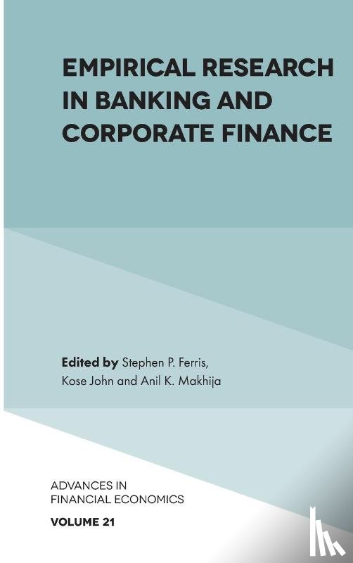  - Empirical Research in Banking and Corporate Finance