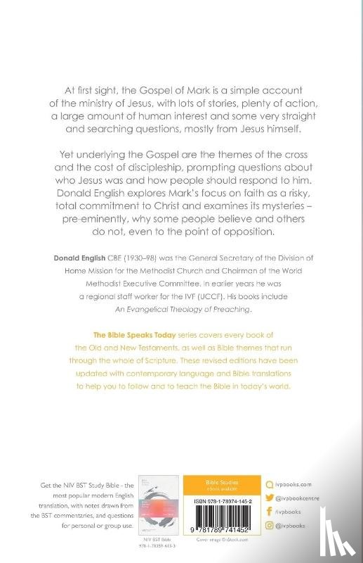 English, Donald - The Message of Mark