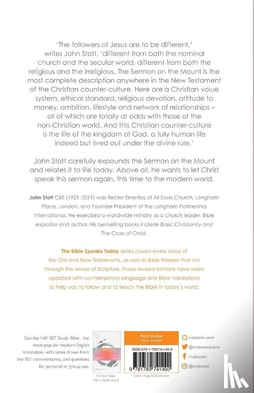 Stott, John - The Message of the Sermon on the Mount