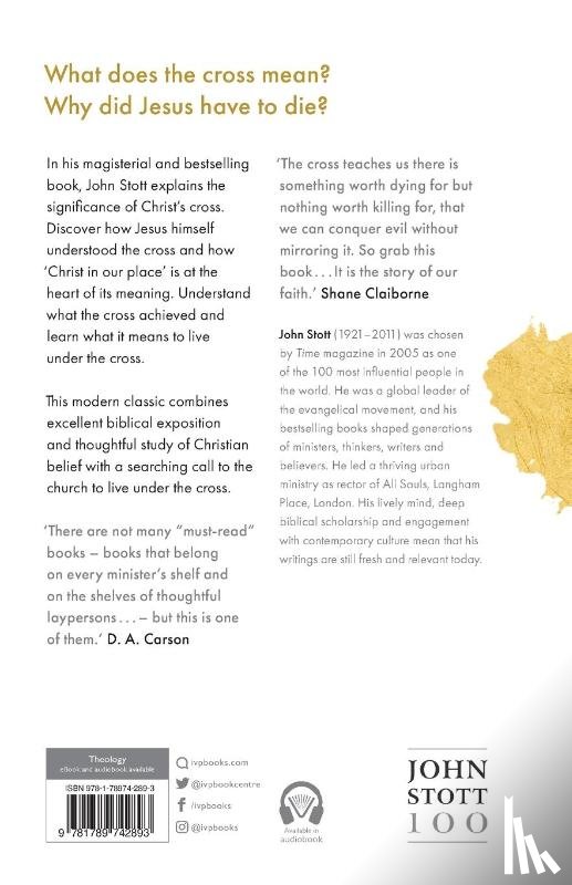 Stott, John (Author) - The Cross of Christ