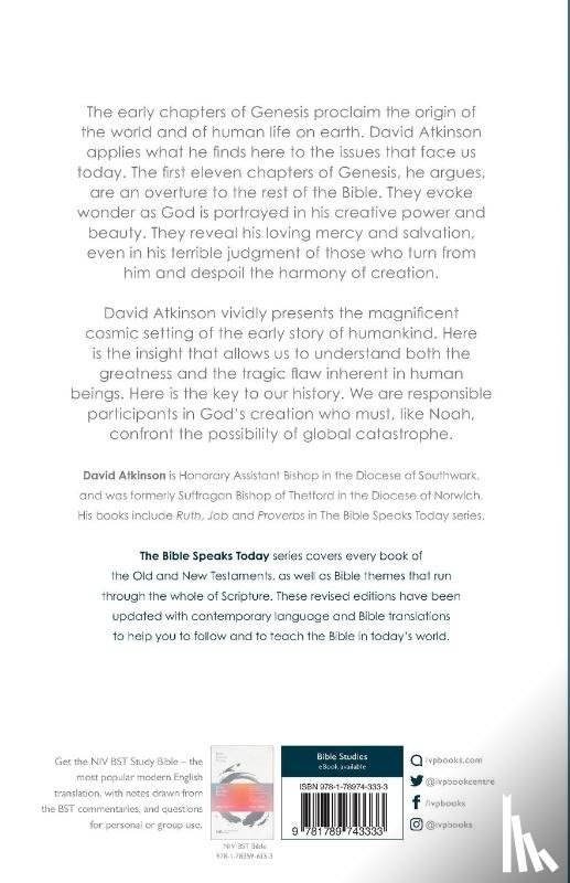 Atkinson, David (Author) - The Message of Genesis 1-11