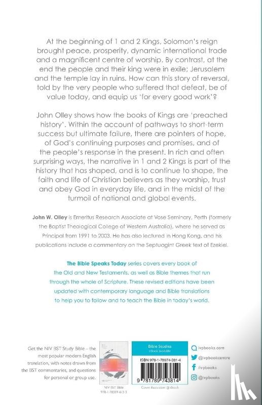 Olley, John W - The Message of 1 & 2 Kings