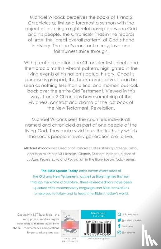 Wilcock, Michael (Author) - The Message of 1 & 2 Chronicles