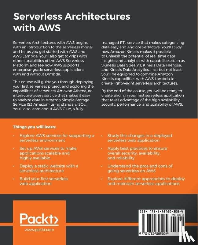 Gupta, Mohit - Serverless Architectures with AWS