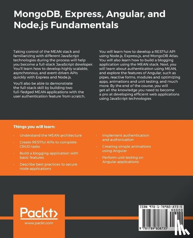 Oluyege, Paul - MongoDB, Express, Angular, and Node.js Fundamentals