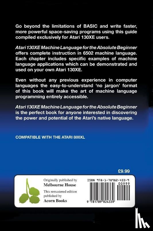 Bergin, Kevin - Atari 130XE Machine Language for the Absolute Beginner