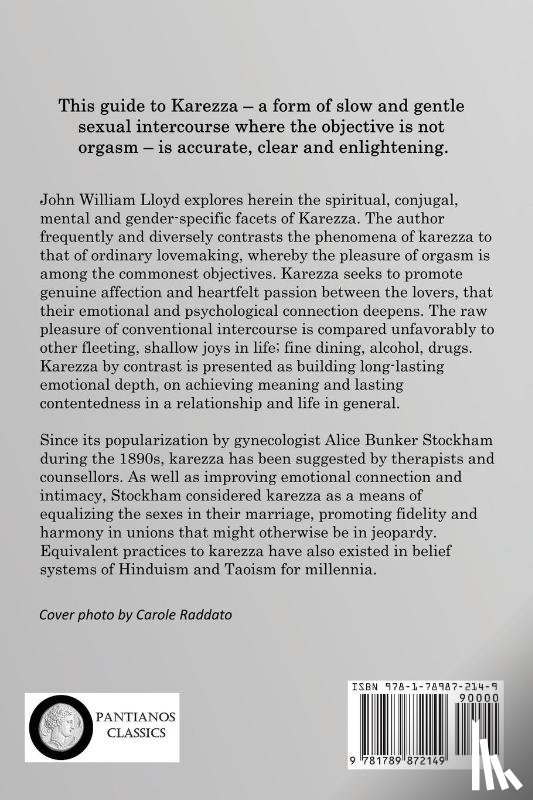 Lloyd, John William - The Karezza Method