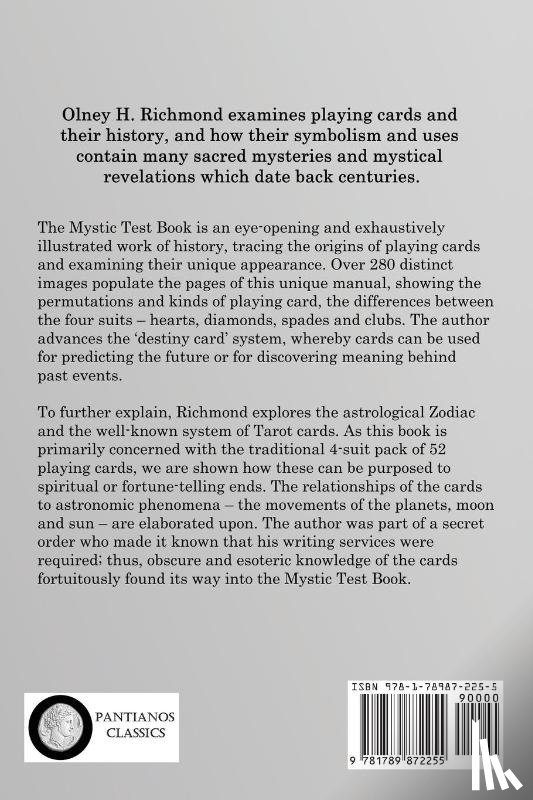 Richmond, Olney H - The Mystic Test Book, or the Magic of the Cards