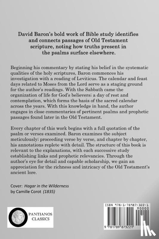 Baron, David - Types, Psalms, and Prophecies