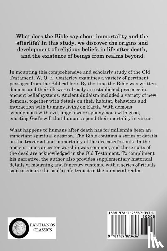 Oesterley, W O E - Immortality and the Unseen World