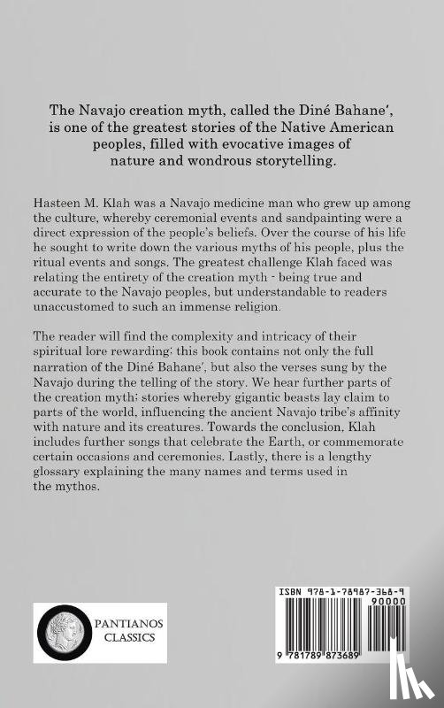 Klah, Hasteen M - Navajo Creation Myth