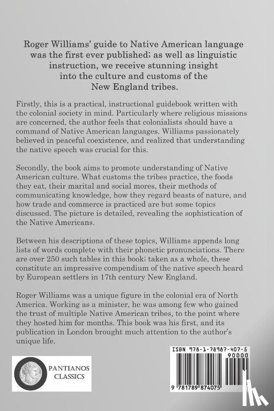 Williams, Roger - A Key into the Language of America