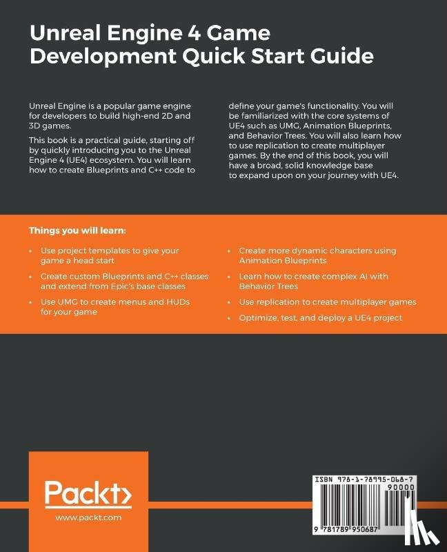 Cordone, Rachel - Unreal Engine 4 Game Development Quick Start Guide