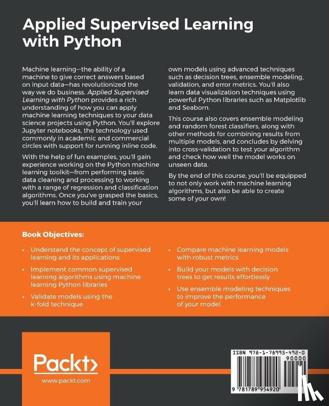 Johnston, Benjamin, Mathur, Ishita - Applied Supervised Learning with Python