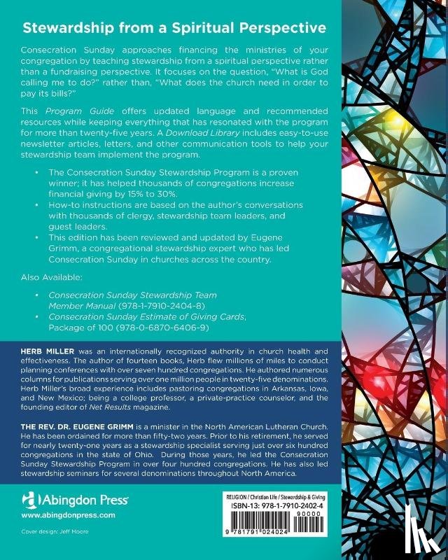 Miller, Herb - Consecration Sunday Stewardship Program Guide with Download