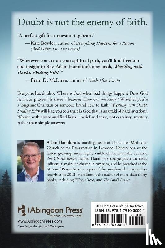 Hamilton, Adam - Wrestling with Doubt, Finding Faith Large Print