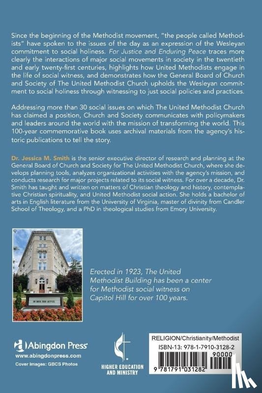 Smith, Jessica Mitchell - For Justice and Enduring Peace
