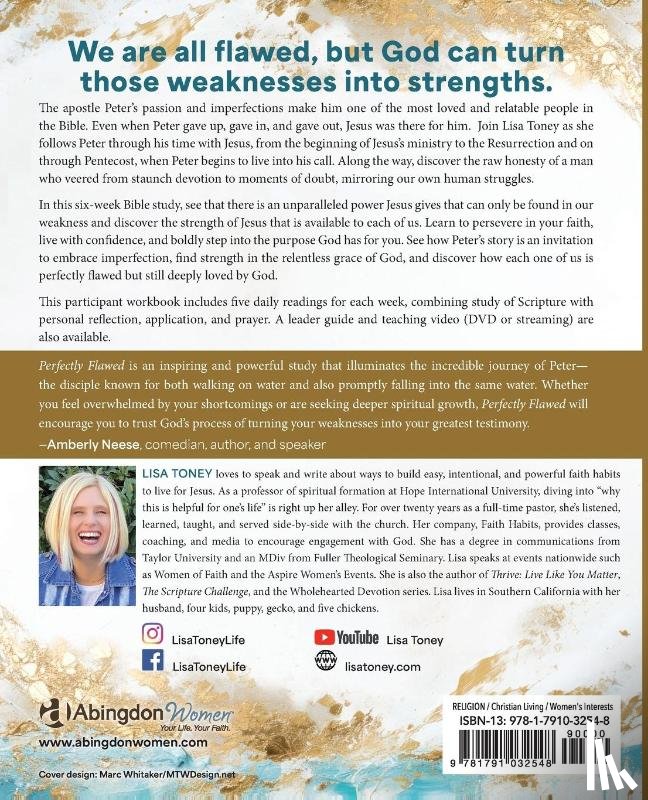 Toney, Lisa - Perfectly Flawed Women's Bible Study Participant Workbook