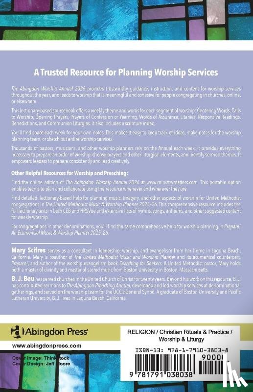Scifres, Mary - Abingdon Worship Annual 2026