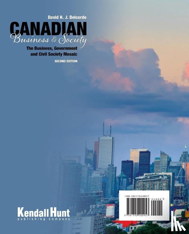 Delcorde, David H. J. - Canadian Business and Society - The Business, Government and Civil Society Mosaic