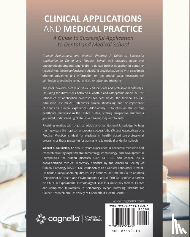 Gallicchio, Vincent - Clinical Applications and Medical Practice