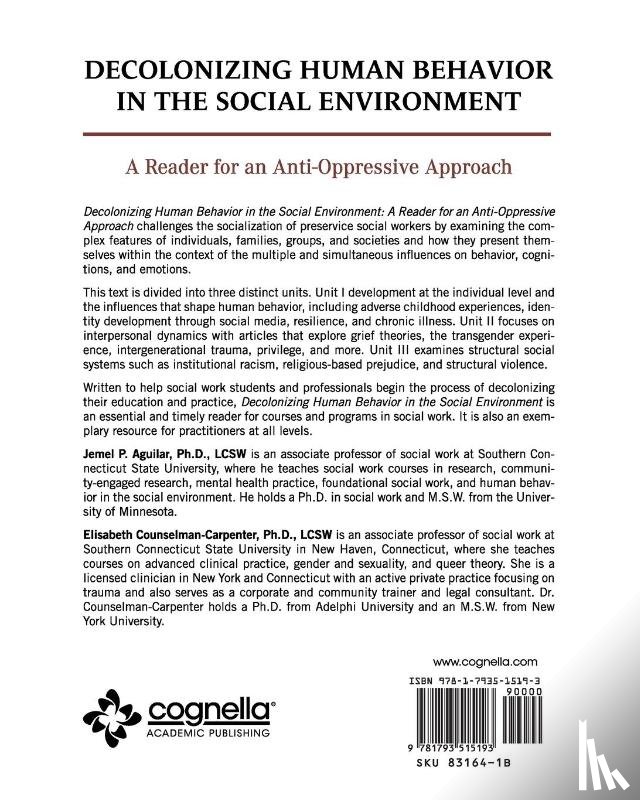 - Decolonizing Human Behavior in the Social Environment