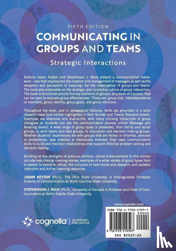 Keyton, Joann, Beck, Stephenson - Communicating in Groups and Teams