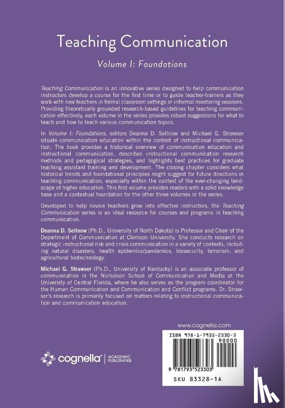  - Teaching Communication, Volume I