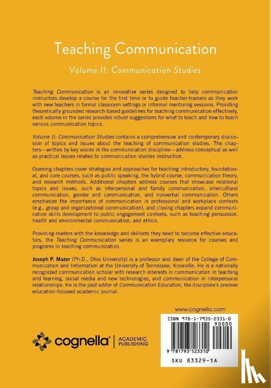  - Teaching Communication, Volume II