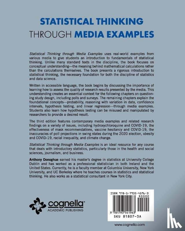 Donoghue, Anthony - Statistical Thinking through Media Examples