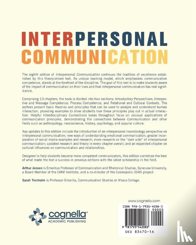 Jensen, Arthur, Trenholm, Sarah - Interpersonal Communication