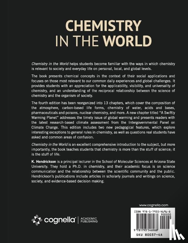 Hendrickson, Kjir - Chemistry in the World