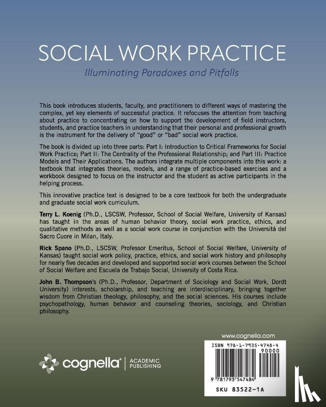 Koenig, Terry, Spano, Richard, Thompson, John - Social Work Practice