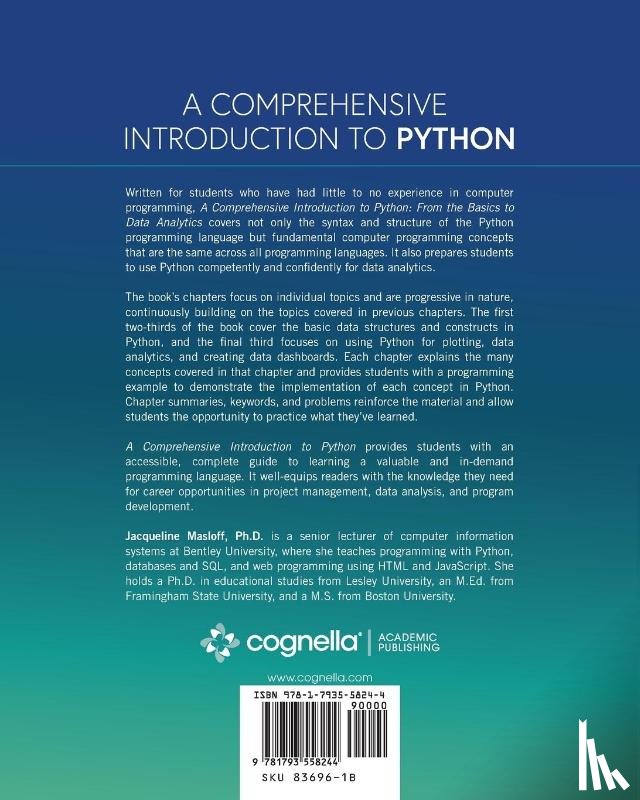 Masloff, Jackie - A Comprehensive Introduction to Python