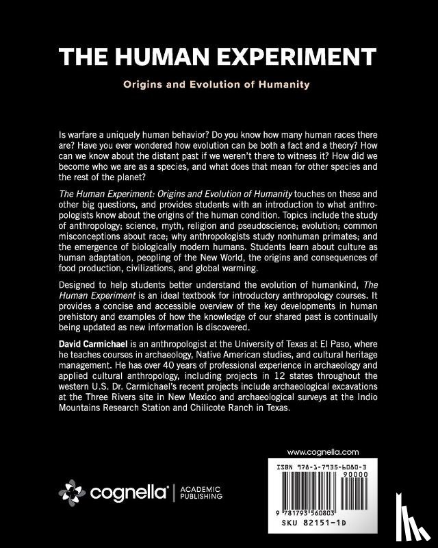 Carmichael, David - The Human Experiment