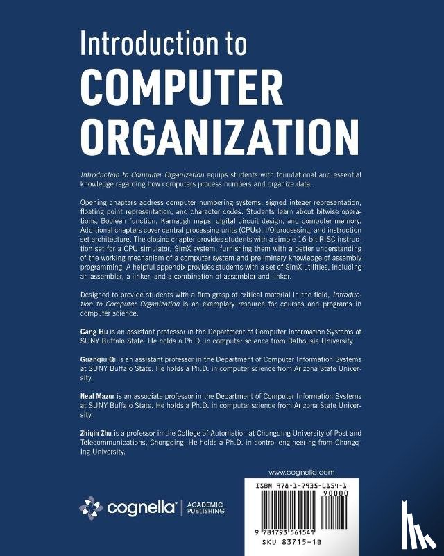 Hu, Gang, Mazur, Neal, Zhu, Zhiqin - Introduction to Computer Organization