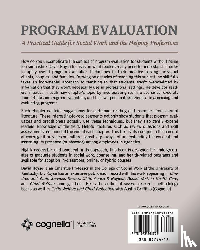 Royse, David - Program Evaluation