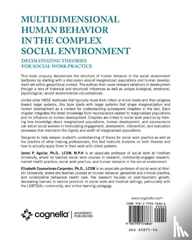  - Multidimensional Human Behavior in the Complex Social Environment