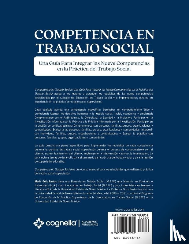Bustos, Maria Ortiz - Bustos, M: Competencia en Trabajo Social