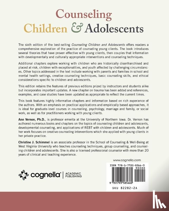  - Counseling Children and Adolescents